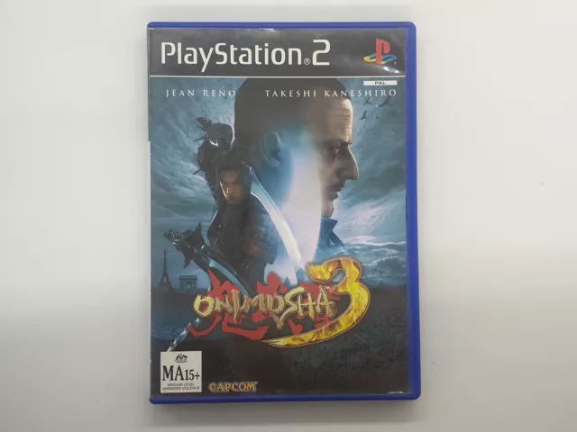Onimusha 3 PS2 (PlayStation 2, 2004) AUS PAL Complete