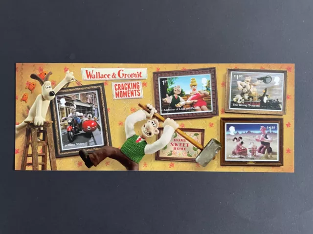 2022 GB - Aardman Classics (Wallace & Gromit) Miniature Sheet, MNH