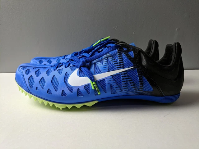 BRAND NIKE Zoom Maxcat 4 Sprint Track & Field Spike Cobalt Blue Volt Size 11 $42.24 - PicClick