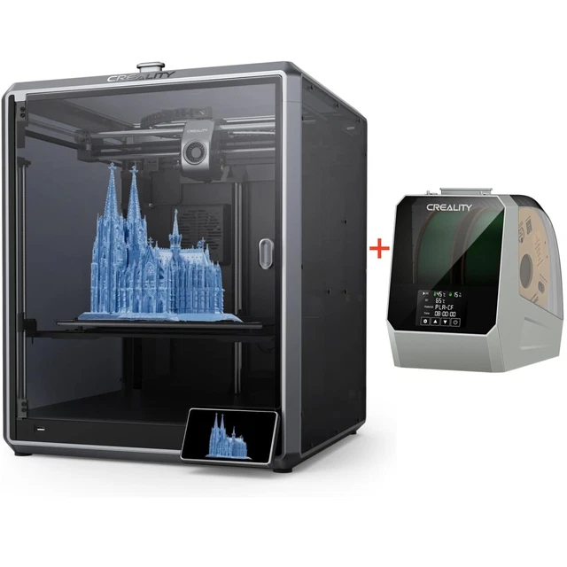 CREALITY K1 MAX 3D Printer Smart AI 600mm/s with Space Pi Filament ...