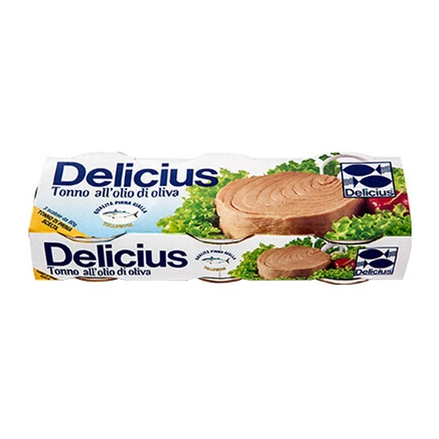 Tonno Delicius - 3 Confezioni da 80gr