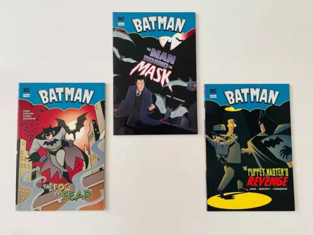 Batman dc comics books collection -3 Books- superheroes books age 8-12 FREEP&P