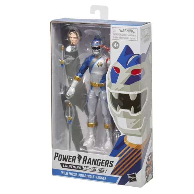 NEW Power Rangers Lightning Collection Wild Force Lunar Wolf Ranger 6 Inch