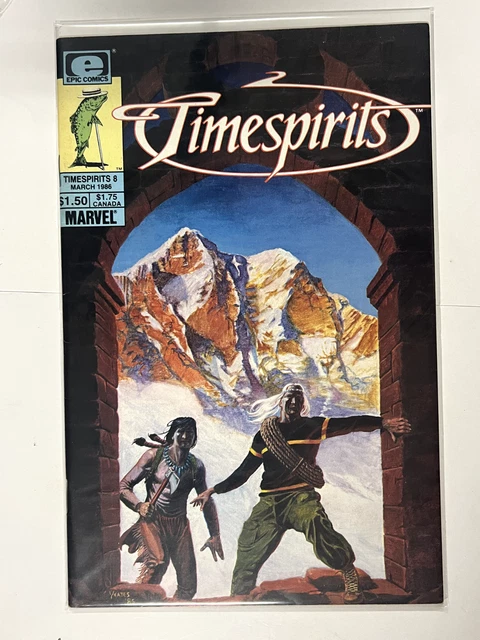 Timespirits #8 Comic Book Epic Marvel 1985 | Combined Shipping B&B