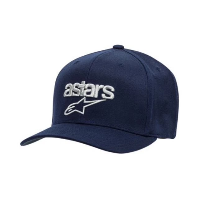 Alpinestars - Heritage Blaze Mens Navy/Grey Curved Bill Flex Back Casual Hat