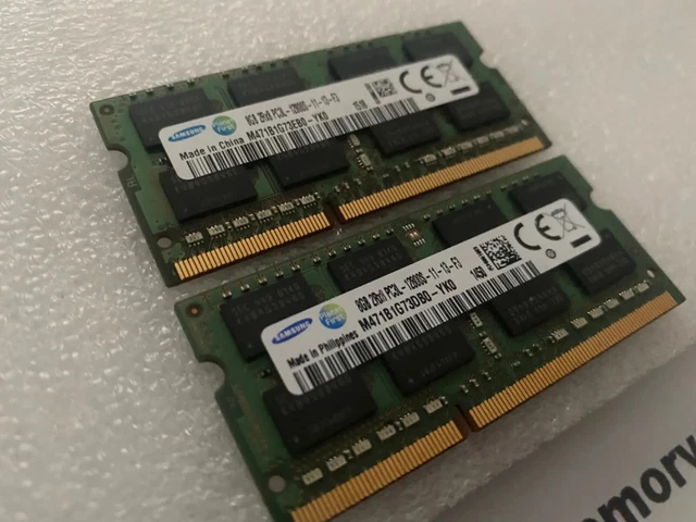 CRUCIAL DDR3L 8GB 1600MHz PC3-12800 SODIMM Laptop RAM – 204-Pin, 1.35V