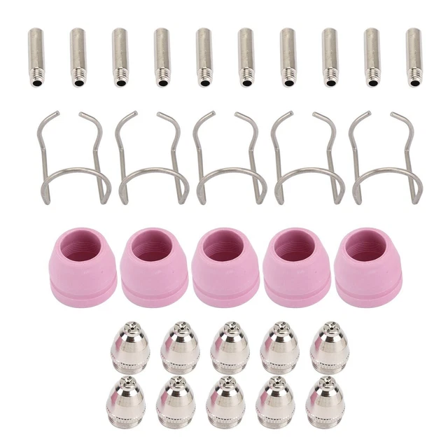 Bruciatore da taglio al plasma SG55 AG60 WSD-60 set 30 pezzi cutter al plasma materiali di consumo