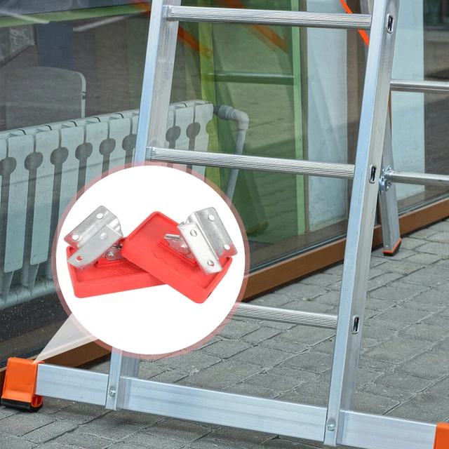 Tappetino antiscivolo scala accessori scala cuscinetti piedi parti gomma rossa