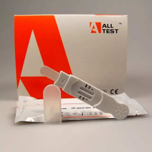 ALLTEST 6 Medikament SPEICHEL DROGENTEST / 1 TESTKIT - 6 MEDIKAMENTE GETESTET 863PCP