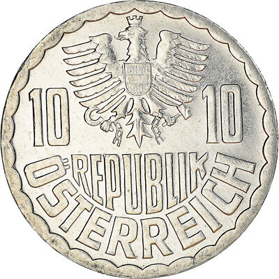 [#384222] Coin, Austria, 10 Groschen, 1996, Vienna, AU, Aluminum, KM:2878