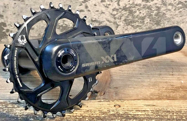 Pédalier Double Sram XO Carbone 2x10 - 175 Mm - Occasion