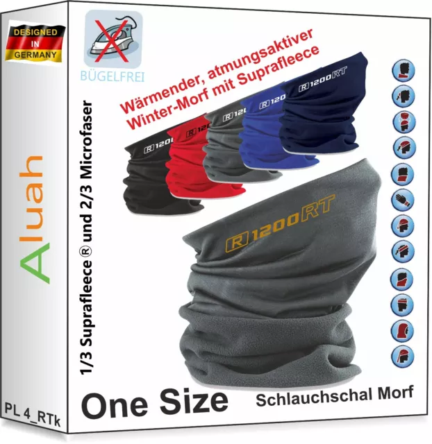 Micro Fleece Morf R1200RT Multifunktionstuch Motorrad für BMW Fans Halstuch