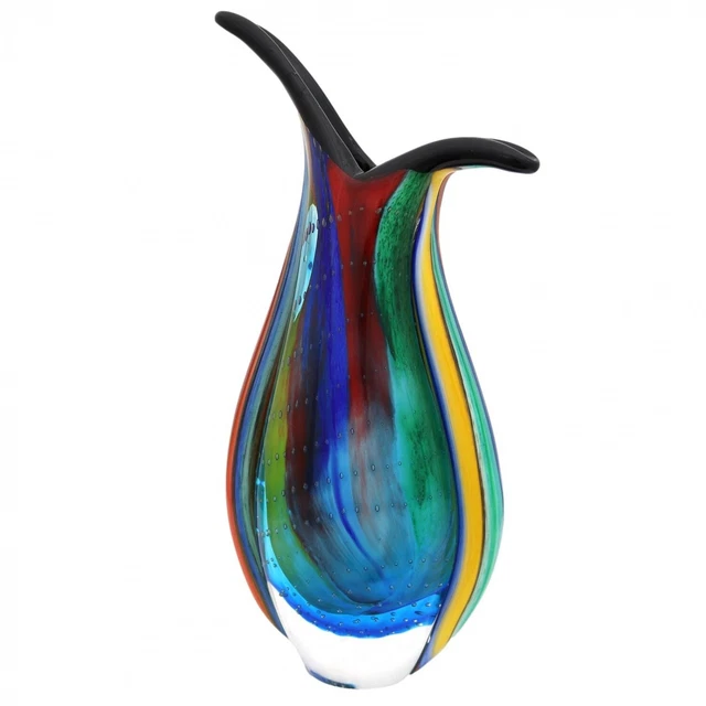 Vase style ancien - style verre de Murano - 30 cm - 2 kg