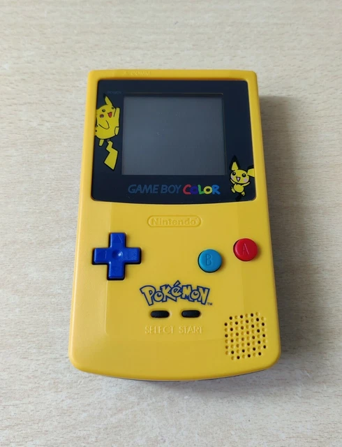 Console Nintendo Gameboy Color Edizione Limited Pokémon Come Nuovo Rigenerato ..
