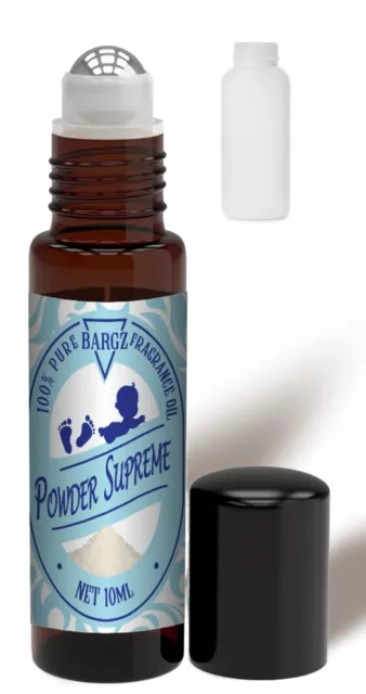 Baby Powder Perfume Fragrance Oil - 0.33oz / 10ml | Roll-On Baby Scented Body...