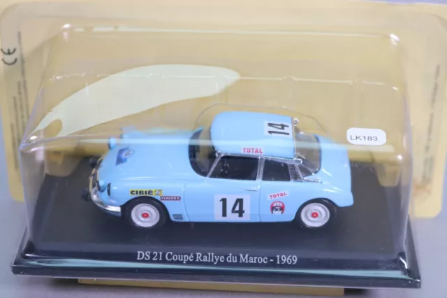 LK183 NOREV - UH Atlas 1/43 1:43 Citroen DS 21 rallye Maroc 14 DS Collection 29 2