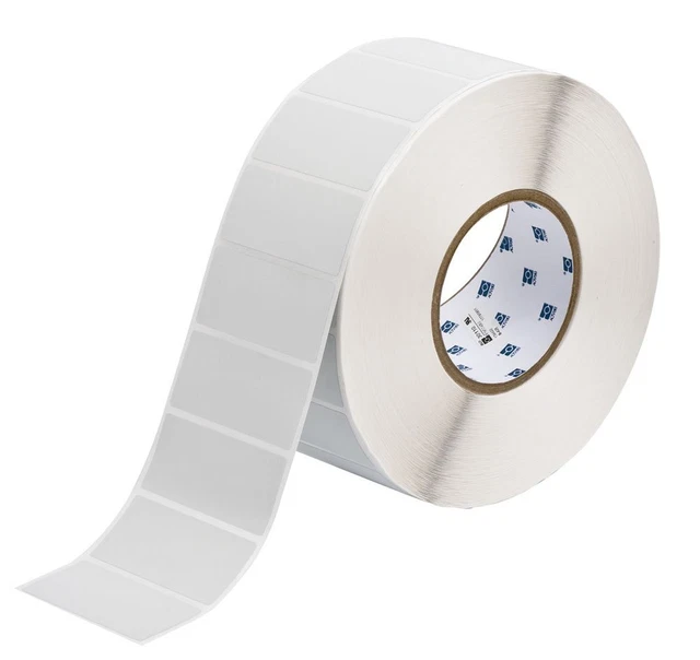 Roll of 3000 Printer labels BRADY THT-7-486-3 Metalabel 1-1/4” x 2-3/4” B-486