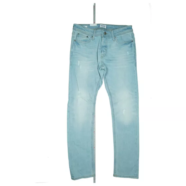 Jack & Jones Slim Modèle Glenn Homme Étirer les Pantalons Jeans Usée W31 L32