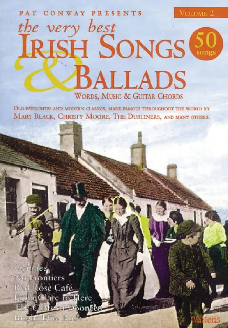 Very Best Irish Songs & Ballads Vol 2 for Guitar Chords Sheet Music Waltons Book