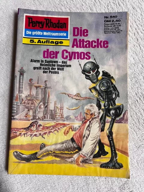 Perry Rhodan - Nr. 540 | Die Attacke der Cynos | 5. Auflage