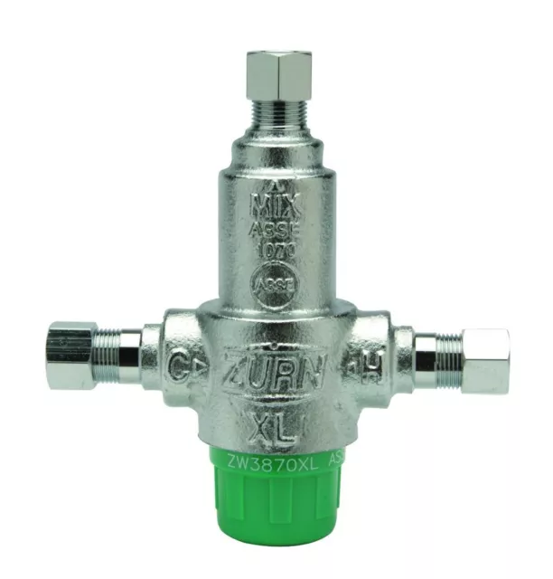 Zurn Aqua-Gard 3/8" 145 PSI Thermostatic Mixing Valve (ZW3870XLT)