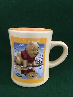 Official Disney Store Winnie The Pooh 3D Ceramic Mug ~ Lqqk