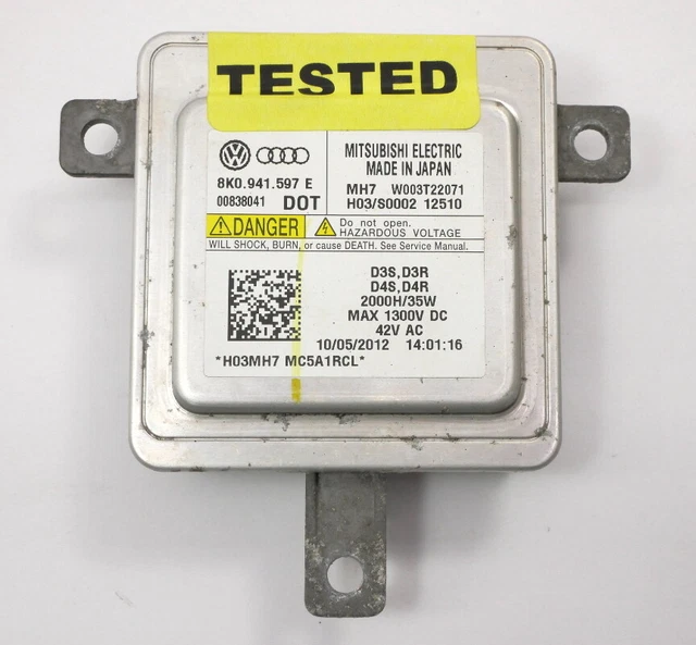 XENON HEADLIGHT BALLAST Module VW Audi A3 A4 S4 A5 A6 A7 A8 Jetta 8K0