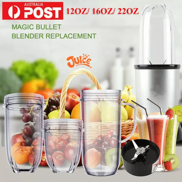  22oz Blender Cups Compatible with Magic Bullet, Tall