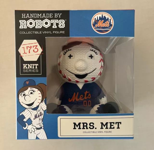 NEW YORK METS 2023 Handmade by Robots Knit Series Mrs Met 49.99 PicClick