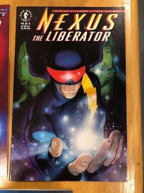Nexus The Liberator #1-4, the Origin, Alien Justice #1 and #2 (lot of 7 comics) 2