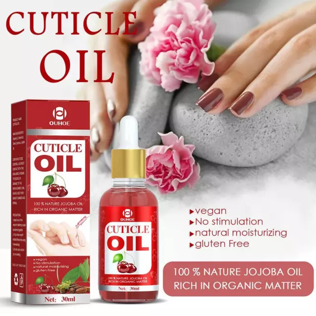 Jojoba Nail Cuticle Oil Contain Vitamin B E Moisturizing Nourishing Essence