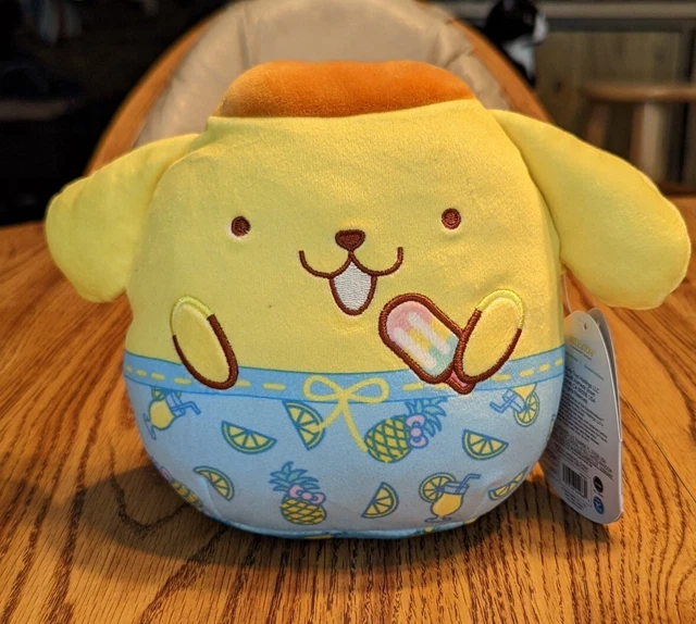 Squishmallows 6.5" Hello Kitty & Gudetama Plush - Super Soft Collectible Squishy Toy, Machine Washable