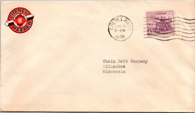 Goldpath: Us Cover 1934, Cheney, Wash Cv508_P25