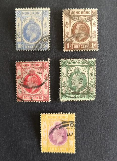 timbres hong kong. Asie. Oblitéré
