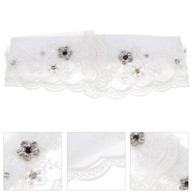 Collare Rinascimentale In Pizzo Per Donne - Volant Strati Increspato - Girocollo Reggicravatta Retro - Foto 7