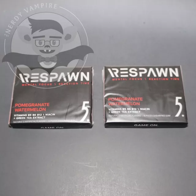 6 X RAZER Respawn Gaming Chewing Gum - Variety Pack, 3 Flavours, 18 Packs  Total £12.95 - PicClick UK