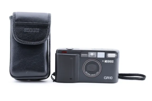 Ricoh GR10 Black Point & Shoot 35mm Compact Film Camera From Japan [Excellent++]