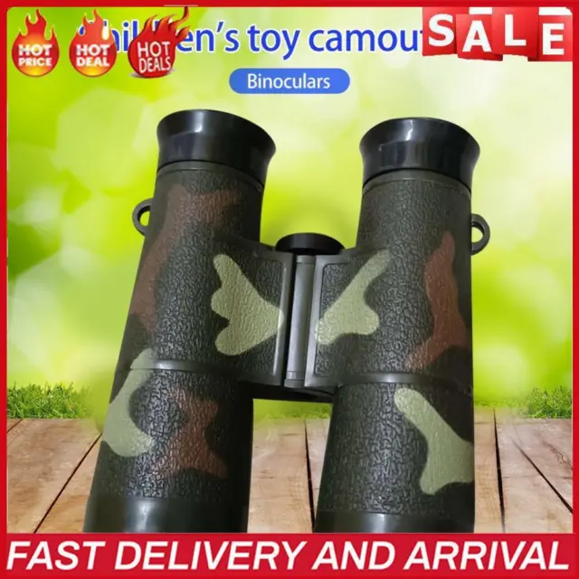 Children Camouflage Binoculars 6X Magnification Telescopes Education Toys Gifts
