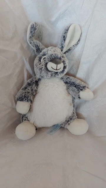 Simba Toys Nicotoy  Doudou Peluche Lapin Blanc Gris Chine 100 % Neuf