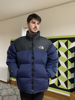 NORTH FACE NERO Nuptse 700 Gilet piuma 