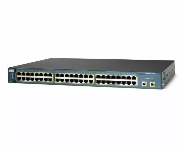 Cisco WS-C2950T-24 Catalyst Switch 24 Port 10/100 with 2 1//100/1000 Base-T P