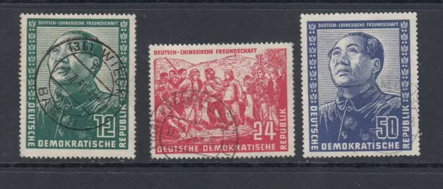 DDR Michel-Nr. 286-288 gestempelt - Tagesstempel - Mi. 150,-