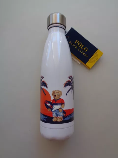 POLO RALPH LAUREN Polo Bear Stainless Steel Water Bottle Pink Pony  Bloomingdales $17.99 - PicClick