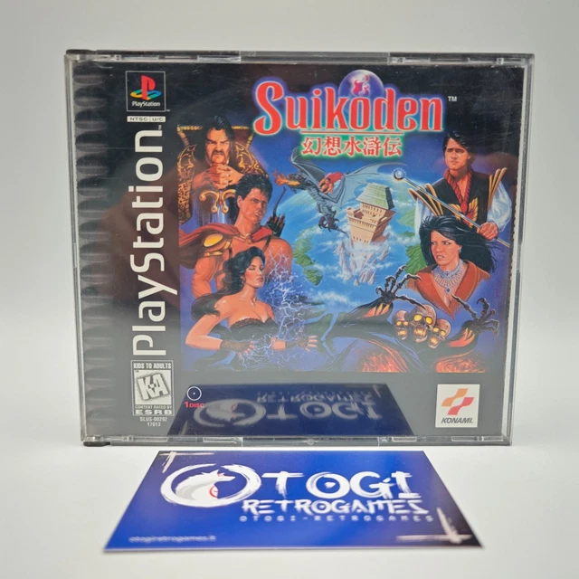 Suikoden Playstation PS1 PAL FR EUR Sans notice jeu en