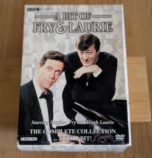 A BIT OF Fry And Laurie The Complete Collection (2007, DVD) 4 Disc Box ...