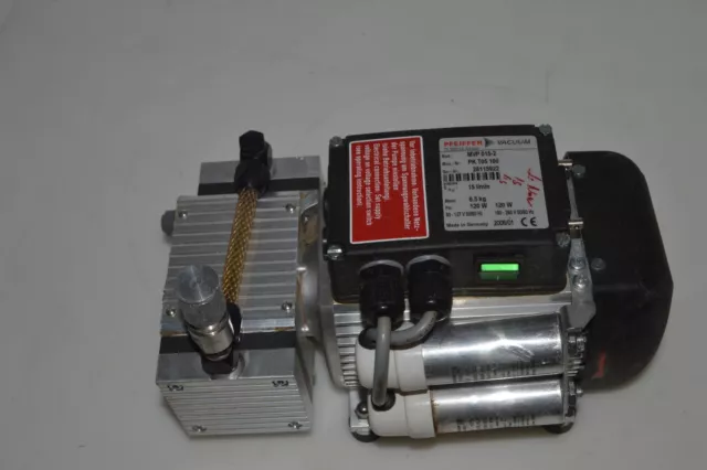 ^^ Pfeiffer Vacuum Pump Model MVP 015-2 PK T05 100 For Parts & Repair (PVR41)