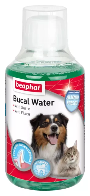 BEAPHAR¹ BUCAL WATER Hygiène Bucco dentaire haleine fraiche  chien chat 250ml