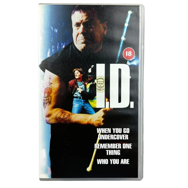 ID VIDEO VHS Football Vintage Film Movie Action Cert 18 1996 £25.00 ...