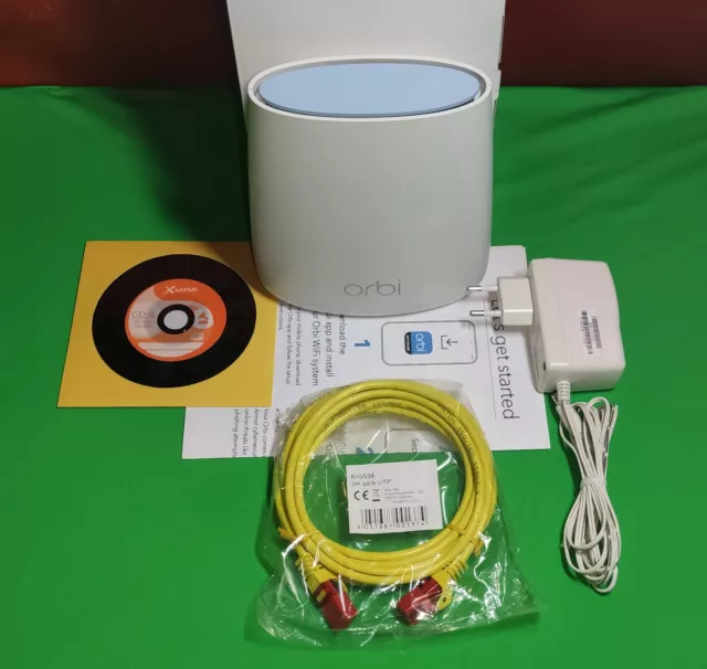 NETGEAR ORBI RBR20 – router TRI-BAND AC2200 ad alte prestazioni WiFi 2x Gigabit