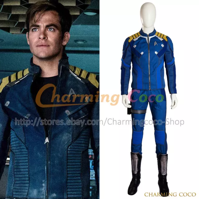 Cosplay Costume for Star Trek Beyond James T. Captain Kirk Captain Blue Uniform